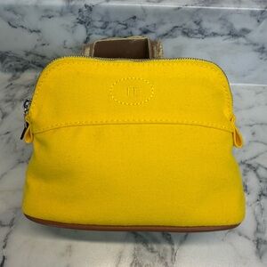 Hermes Bolide Cosmetic Pouch Yellow